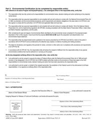 ADECA Form ENV-RROF Request for Release of Funds and Certification - Alabama, Page 2