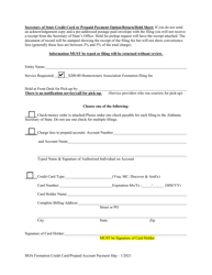 Homeowners&#039; Association (Hoa) Domestic Nonprofit Corporation Certificate of Formation - Alabama, Page 5