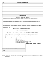 Form F-2B Medical Examination Report - Alaska, Page 4