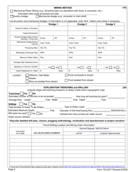 Form 102-4071 Application for Permits to Mine - Alaska, Page 12