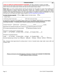 Form 102-4071 Application for Permits to Mine - Alaska, Page 18