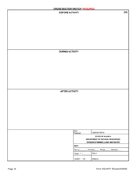 Form 102-4071 Application for Permits to Mine - Alaska, Page 20