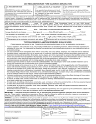 Form 102-4071 Application for Permits to Mine - Alaska, Page 25