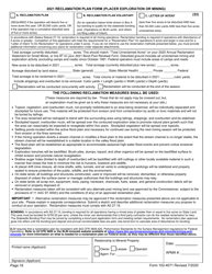 Form 102-4071 Application for Permits to Mine - Alaska, Page 26