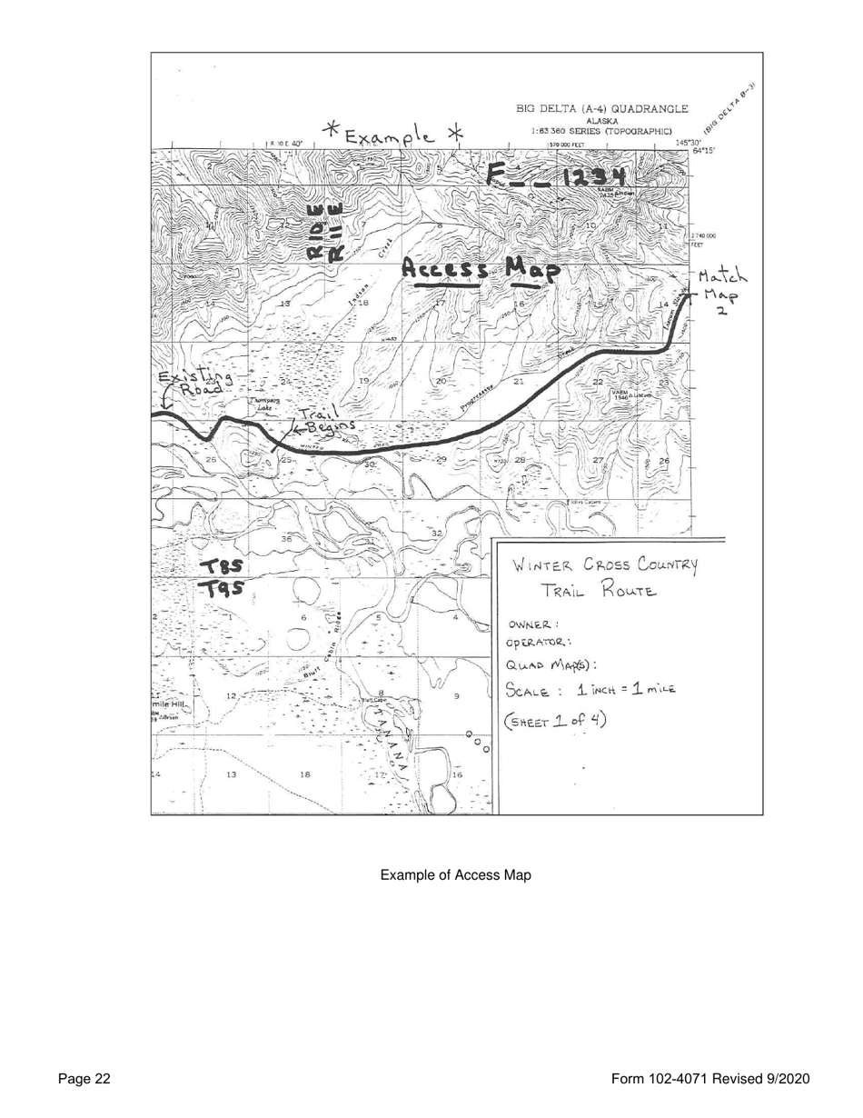 Form 102-4071 Application for Permits to Mine - Alaska, Page 31