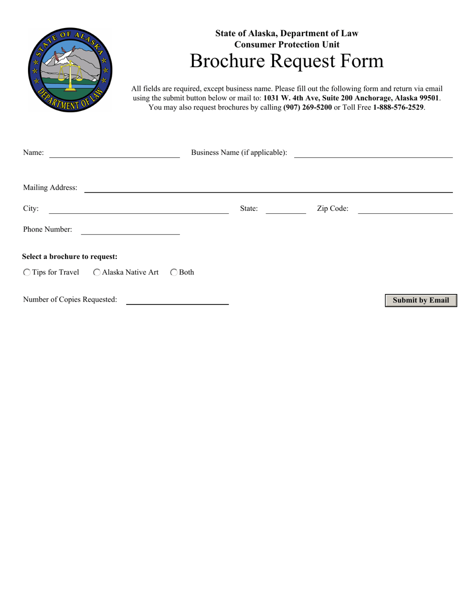 Alaska Brochure Request Form Fill Out, Sign Online and Download PDF Alaska Brochure Request Form Fill Out, Sign Online and Download PDF