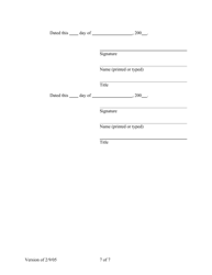 Alaska Business Opportunity Registration and Registration Renewal Application - Alaska, Page 7