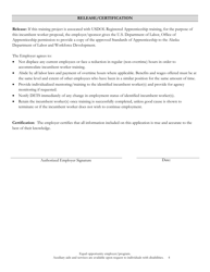 Incumbent Worker Training Application - Alaska, Page 4