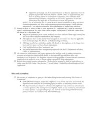 Public Construction Contractor Responsibilities Checklist - Alaska, Page 2