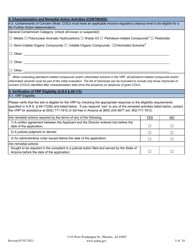 Voluntary Remediation Program Application - Arizona, Page 8