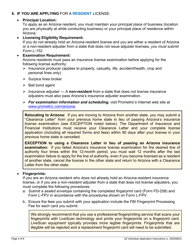 Naic Uniform Application for Individual Professional License/Registration - Arizona, Page 4