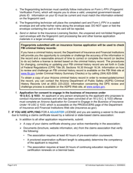Naic Uniform Application for Individual Professional License/Registration - Arizona, Page 5