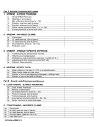 Credit Property Form - Arizona, Page 2