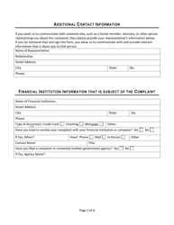 Arkansas Consumer Complaint Form - Arkansas, Page 2