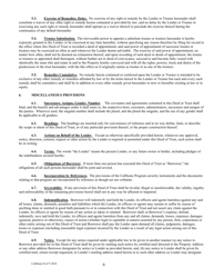 First-Time Homebuyer Deed of Trust - Calhome Program - California, Page 6