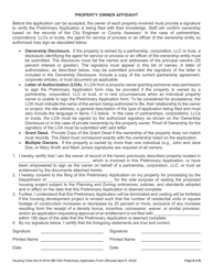 Form SB330 Preliminary Application Form - California, Page 8