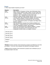 Recoverca California Disaster Survey - California, Page 6