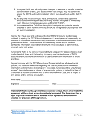 Discrimination Complaint Tracking System Security Agreement - California, Page 2