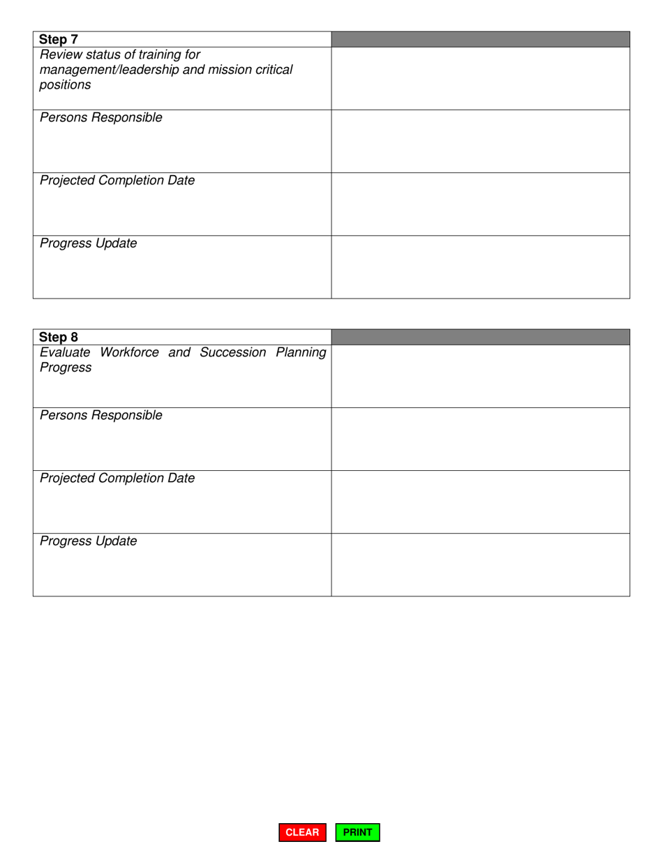 Workforce Action Plan - Workforce Development  Succession Planning - California, Page 4