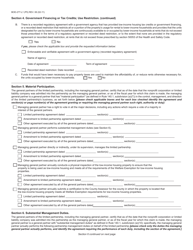 Form BOE-277-L1 Claim for Supplemental Clearance Certificate for Limited Partnership, Low-Income Housing Property - Welfare Exemption - California, Page 5