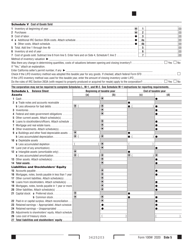 Form 100W California Corporation Franchise or Income Tax Return - Water&#039;s-Edge Filers - California, Page 5