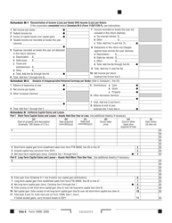 Form 100W California Corporation Franchise or Income Tax Return - Water&#039;s-Edge Filers - California, Page 6