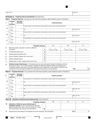 Form FTB3840 California Like-Kind Exchanges - California, Page 2
