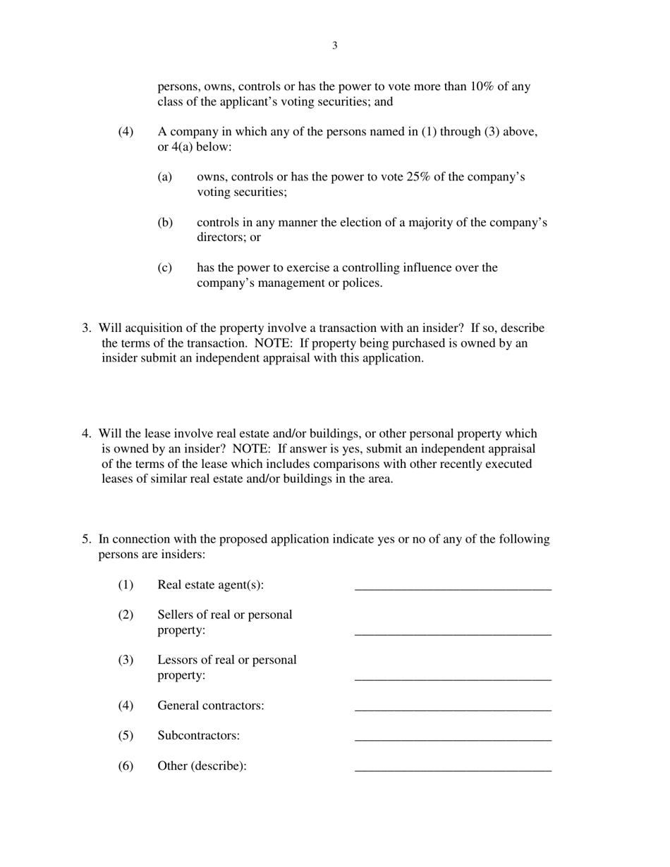 Main Office Relocation Application - Connecticut, Page 3