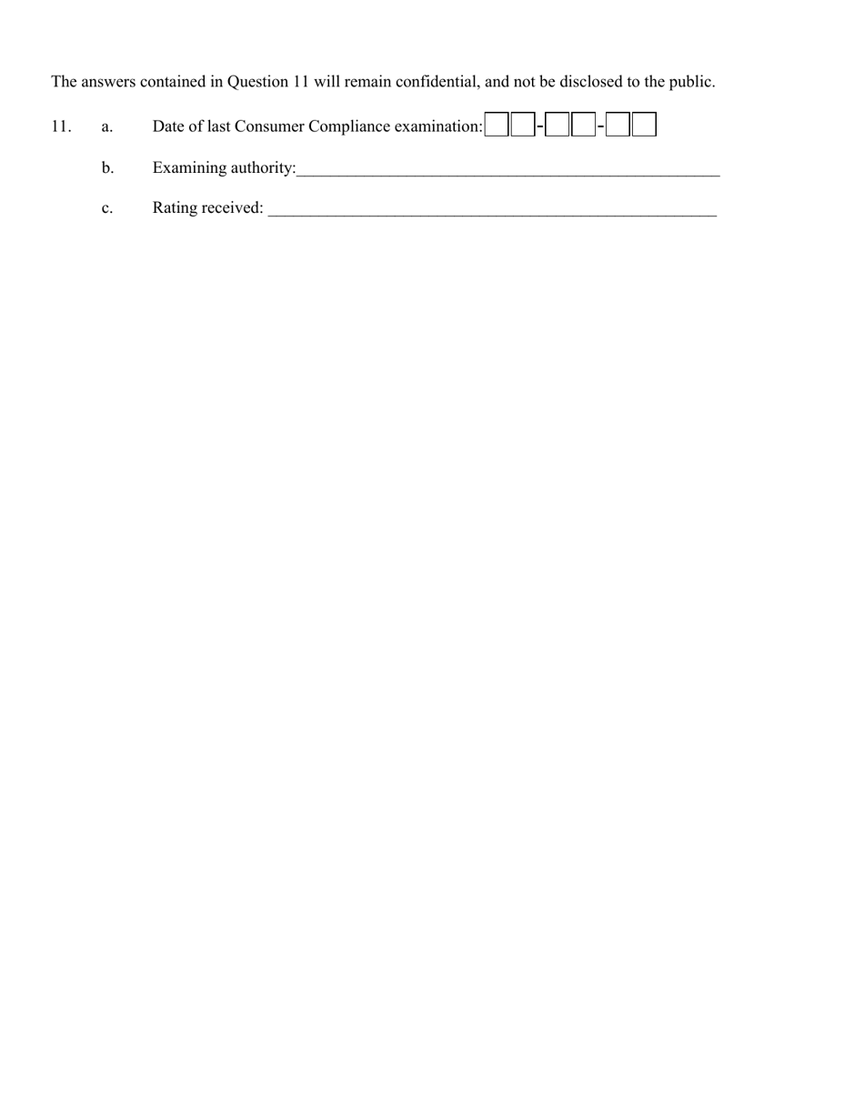 Application to Establish a Mobile Branch - Connecticut, Page 4