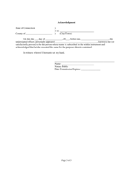 Application for a License to Be an International Trade and Investment Corporation - Connecticut, Page 5