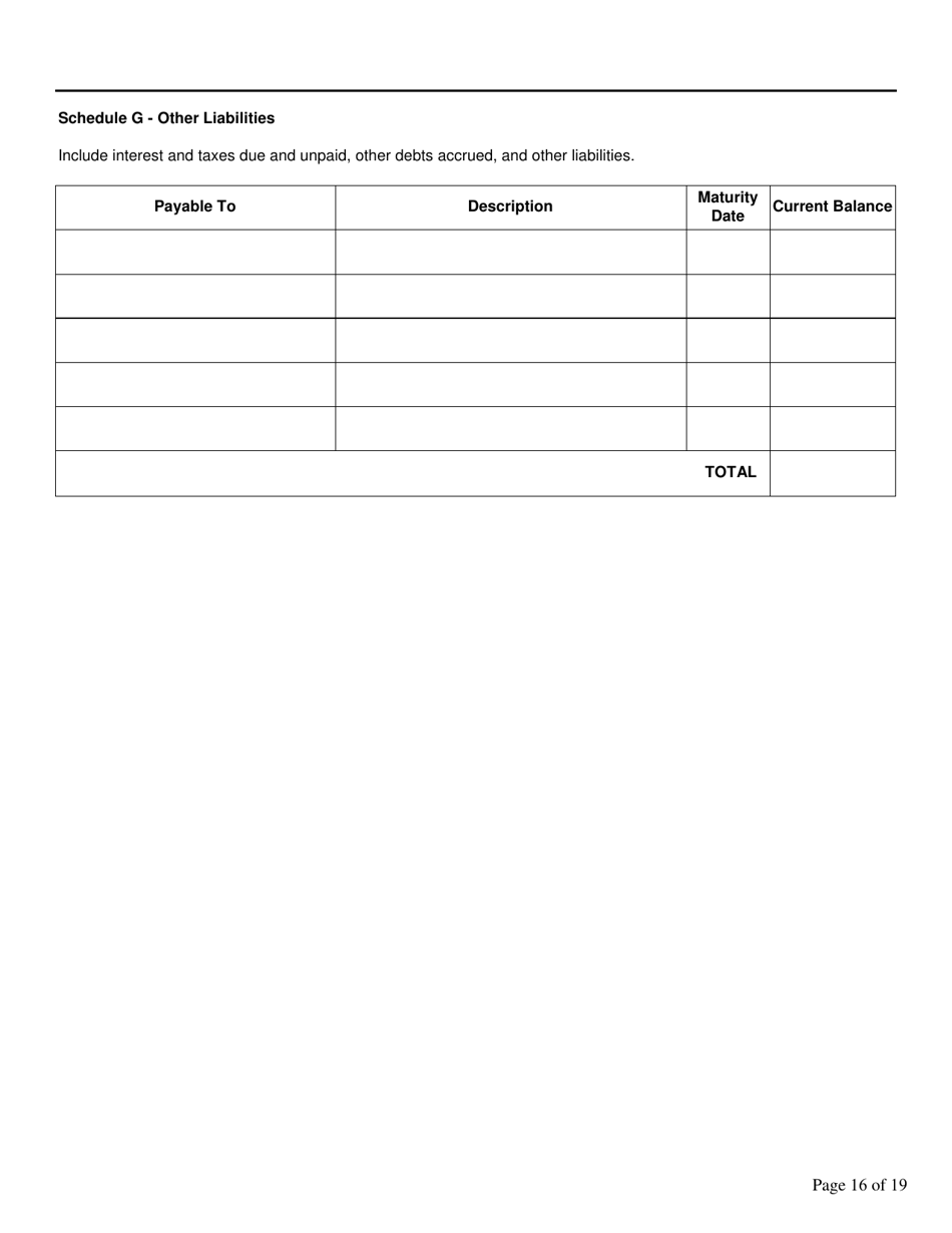 Biographical and Financial Report for Business and Industrial Development Corporations (Bidcos), International Trade and Investment Corporations (Itics), Non-depository Trust Companies, and Uninsured Banks - Connecticut, Page 16