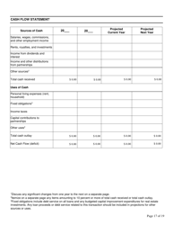 Biographical and Financial Report for Business and Industrial Development Corporations (Bidcos), International Trade and Investment Corporations (Itics), Non-depository Trust Companies, and Uninsured Banks - Connecticut, Page 17