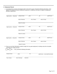 Biographical and Financial Report for Business and Industrial Development Corporations (Bidcos), International Trade and Investment Corporations (Itics), Non-depository Trust Companies, and Uninsured Banks - Connecticut, Page 5