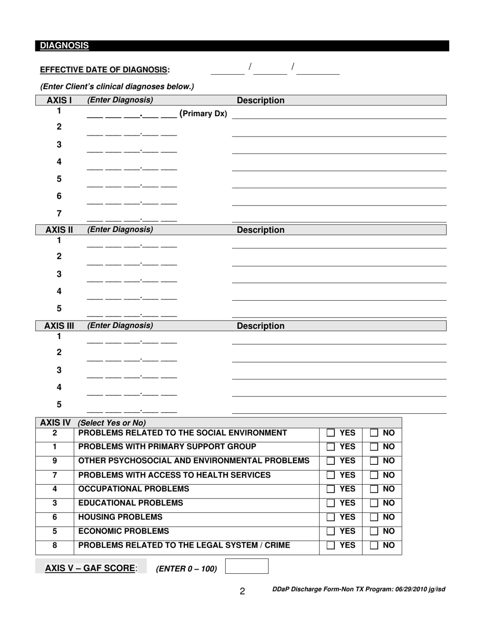 Connecticut Ddap Discharge Form Fill Out Sign Online And Download Pdf Templateroller 4464