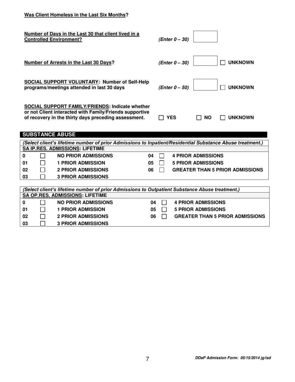 Connecticut Ddap Admission Form Fill Out Sign Online And Download Pdf Templateroller 5925