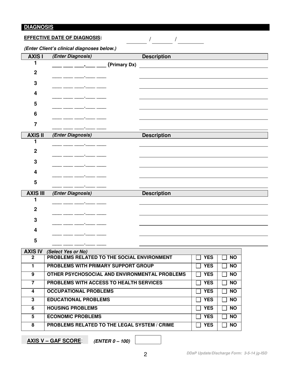 Connecticut Ddap Updatedischarge Form Fill Out Sign Online And Download Pdf Templateroller 1319