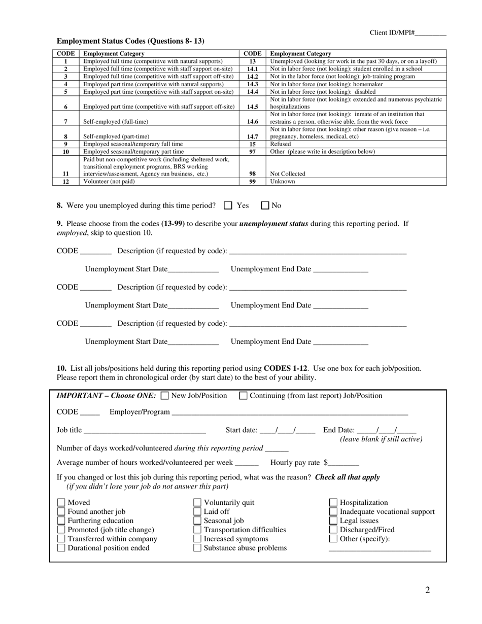 Connecticut Ddap Young Adult Services Employment And Education Measures Survey Fill Out Sign 7079