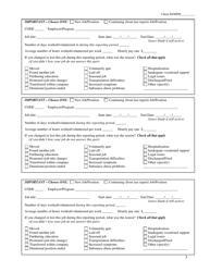 Ddap Young Adult Services Employment and Education Measures Survey - Connecticut, Page 3