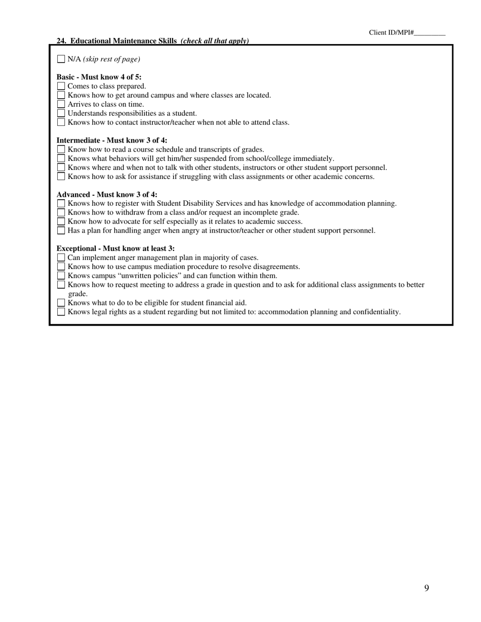 Connecticut Ddap Young Adult Services Employment And Education Measures Survey Fill Out Sign 3805