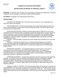 CTMD Form 4-7 &quot;Report of Financial Liability&quot; - Connecticut