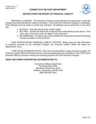 CTMD Form 4-7 &quot;Report of Financial Liability&quot; - Connecticut, Page 2
