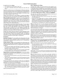 Form CT-2210 Underpayment of Estimated Income Tax by Individuals, Trusts, and Estates - Connecticut, Page 7