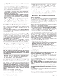 Form CT-2210 Underpayment of Estimated Income Tax by Individuals, Trusts, and Estates - Connecticut, Page 9