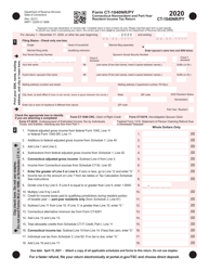 Form CT-1040NR/PY Connecticut Nonresident and Part-Year Resident Income Tax Return - Connecticut