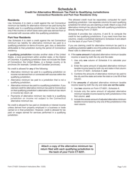 Form CT-6251 Connecticut Alternative Minimum Tax Return - Individuals - Connecticut, Page 7