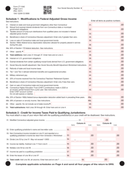 Form CT-1040 Connecticut Resident Income Tax Return - Connecticut, Page 3