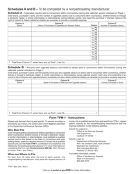 Form TPM-1 Certification of Compliance and Affidavit by Nonparticipating Manufacturer - Connecticut, Page 2