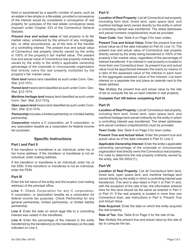 Instructions for Form AU-330 Connecticut Controlling Interest Transfer Tax Return - Connecticut, Page 2