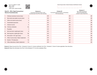 Form CT-1065/CT-1120SI Connecticut Pass-Through Entity Tax Return - Connecticut, Page 6