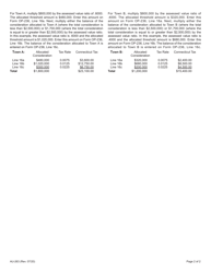 Form AU-263 Real Estate Conveyance Tax Allocation Worksheet - Connecticut, Page 2